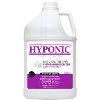 Pohlcovač pachu HYPONIC Chitosan Deodorizer (Garden Picnic scent) Objem: 3800 ml