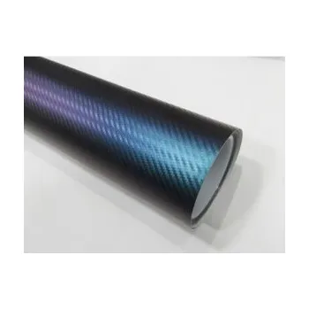 Polep vozidla Chameleon 3D zelenofialová auto wrap fólie 152x1500cm - interiér/exteriér