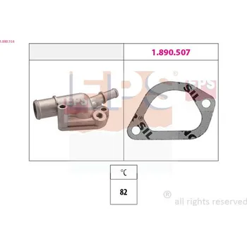 Chladič motoru Termostat, chladivo EPS 1.880.154