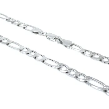 Řetízek Šperky Jan Kos Jan Kos jewellery Stříbrný řetízek typu figaro 12119030