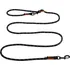 Vodítko pro psa Non-stop Dogwear Rock Adjustable Leash přepínací 10 mm 2,5 m černé