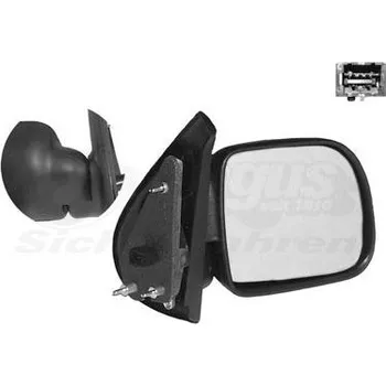 Auto zrcátko vnejsi zpetne zrcatko VAN WEZEL 4310808