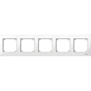 Pětirámeček Merten M-Plan Polar Schneider 515519