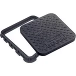 MIDAS KIO poklop z kompozitního materiálu 25t, DN 700x700 + rám, výška rámu 95 mm