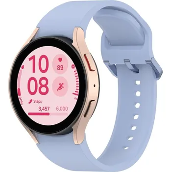 Ostatní příslušenství k chytrým hodinkám eses Silikonový řemínek pro Samsung Galaxy Watch 4, 5, 6, 7, FE - Modro fialový, OneClick