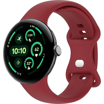 VSECHNONAMOBIL 87240 BUTTERFLY Vyměnitelný řemínek pro Google Pixel Watch 3 41mm / Pixel Watch 4 41mm červený