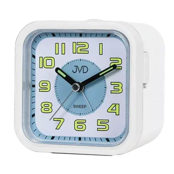 Budík JVD Tichý netikající ručkový budík s LED osvětlením JVD SRP9504.3