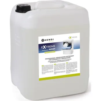 Extrémní profesionální prostředek na mytí nádobí pro komerční myčky nádobí, HENDI, 20 l