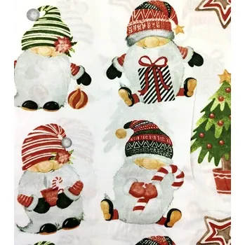 EU vánoční skřítci 7 cm bílá 1.5999999046325684 m