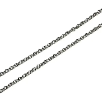 Řetízek Řetízek z chirurgické oceli 75 cm, šířka 2,5 x 2 mm