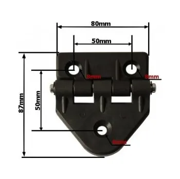 Posilovač řízení Tělesa závěsů zadního okna Mf Ursus Fendt Case Deutz MZR 23880