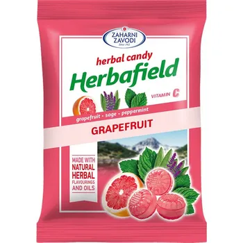 Bonbon Herbafield Bylinné bonbóny s grapefruitem 75g