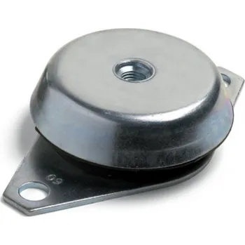 Silentblok motoru Silentblok zvonkový A2SCT, průměr 119mm, výška 49mm, šroub M16, 2xmontážní otvor 16mm rozteč 160mm, GeTech A2SCT120/1