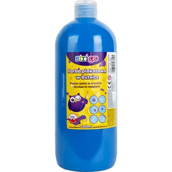 Výtvarná barva Strigo Temperová barva STRIGO 1000 ml - modrá světlá 517389