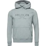 Pánská mikina Tommy Hilfiger BIG HILFIGER HOODY S Šedá