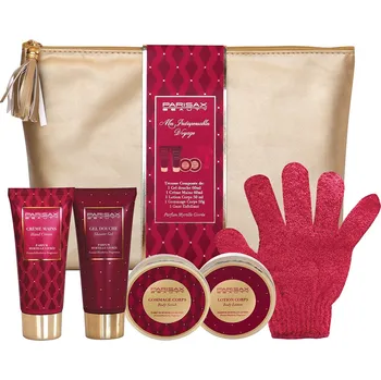 Kosmetická sada ParisAx Sada pro péči o tělo v taštičce, 5 ks