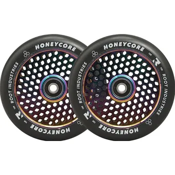 Kolečko ke koloběžce kolečka Root Industries Honeycore Black 120mm 2 Pack - Neochrom 120x24 mm