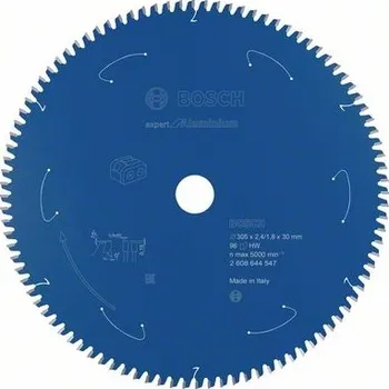 Pilový kotouč Bosch Pilový kotouč Expert for Aluminium pro akumulátorové pily 305×2,4/1,8×30 T96 2608644547
