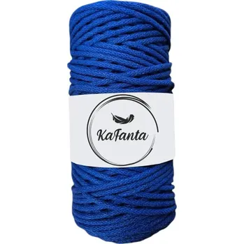 Příze Bavlněná šňůra KaFanta 3 mm - modrá