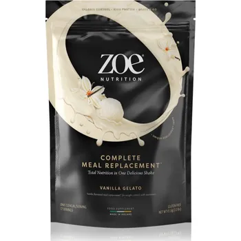 Speciální výživa ZOE Complete Meal Replacemenet kompletní jídlo bez lepku příchuť Vanilla Gelato 1000 g