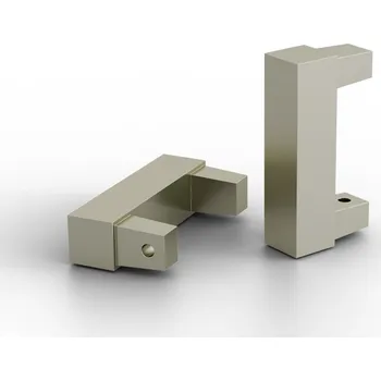 soklová lišta ACARA AP38/1 vnější/vnitřní růžek, spojka k soklové liště, hliník elox titan, 40 mm, 1 ks AASE 40/10-T-X/1