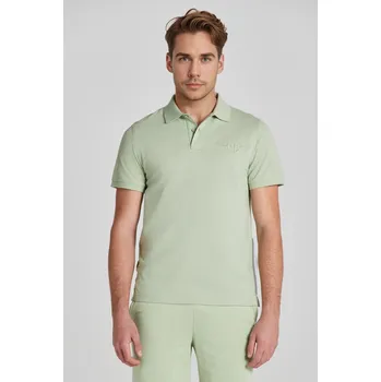 Pánské oblečení POLOKOŠILE GANT REG TONAL SHIELD SS RUGGER MILKY MATCHA