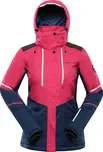 Alpine Pro ZARIBA RŮŽOVÁ DÁMSKÁ LYŽAŘSKÁ BUNDA S MEMBRÁNOU PTX XS