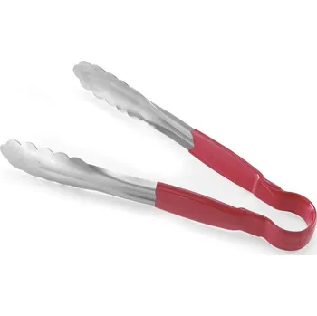 Kleště Servírovací kleště HACCP 300 mm, HENDI, Červená, (L)300mm