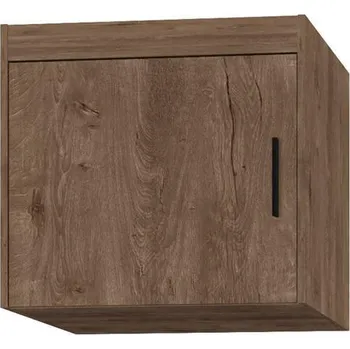 Šatní skříň Nástavec na skříň Elena 1D dub lefkas, 60 x 55 x 53 cm