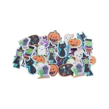 Set školních potřeb Naklejki z pianki Halloween 36szt