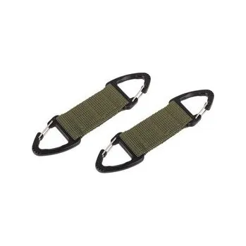 Set školních potřeb 101 Inc. - Trok z dwoma karabinkami - 2 szt. - Zielony