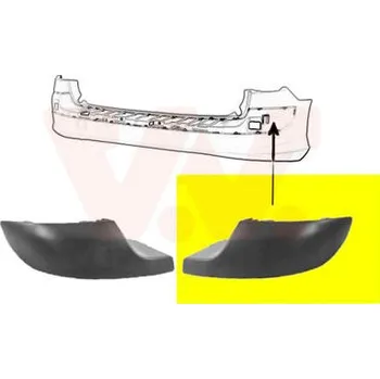 Nárazník Ozdobna / ochranna lista, naraznik VAN WEZEL 4042558