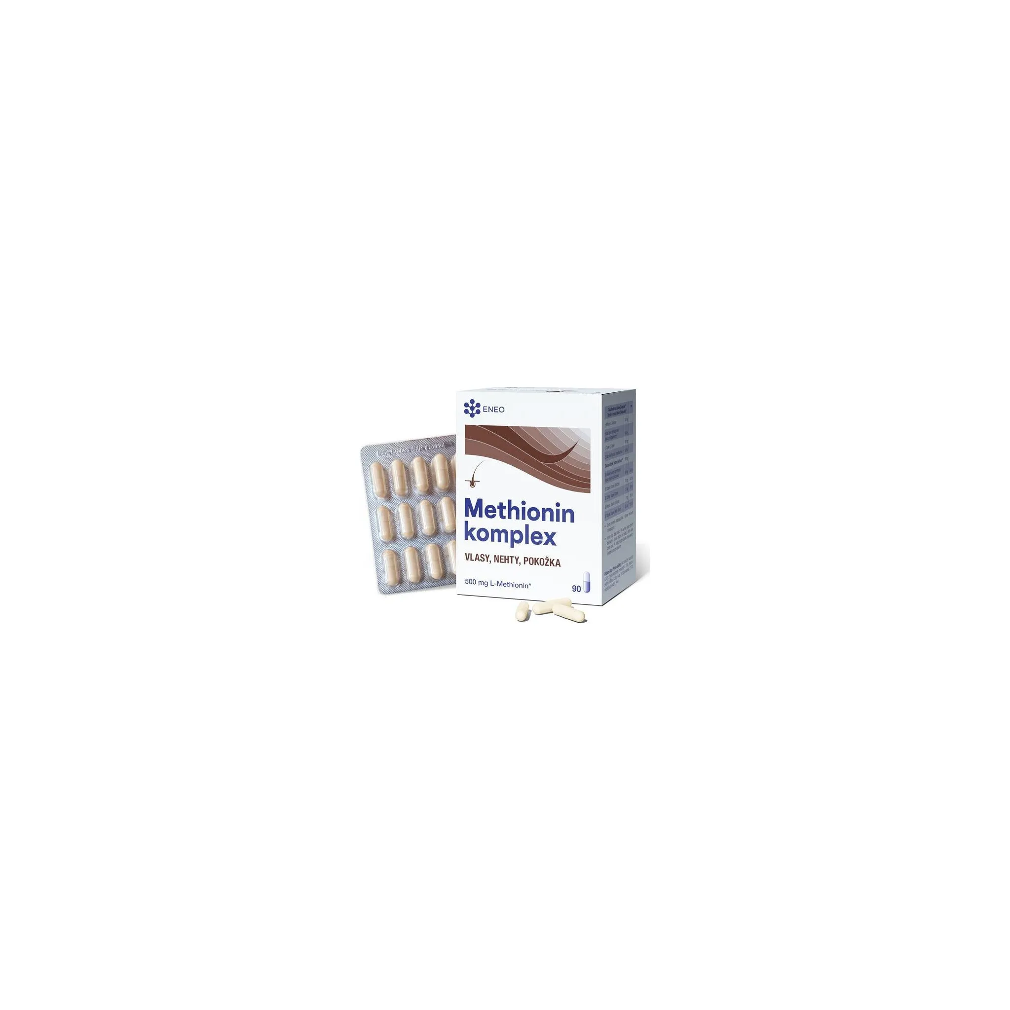Fotografie 1 -  ENEO Methionin komplex 500 mg 90 cps.