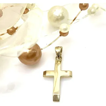 Přívěsek Diante Zlatý přívěsek křížek 59639303