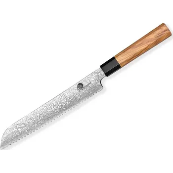 Kuchyňský nůž Dellinger Buffalo Olive Octagon na chléb 21,5 cm