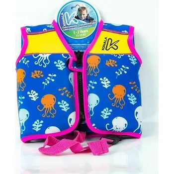 Falanzo Fun Nafukovací vesta do bazénu Kohala Octopus Růžová 4-5 roky