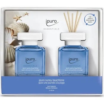 Aroma difuzér iPuro Aroma difuzér Sunny Beachtime, citrusy, lilie, růže, pižmo, 2× 50 ml IFC2099