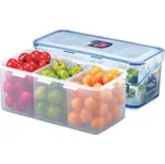 Dóza na potraviny LOCK 3 přihrádky 3400ml