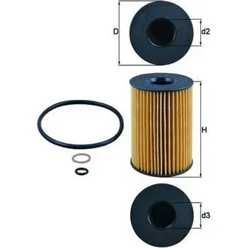 Olejový filtr Olejový filtr KNECHT OX 353/7D