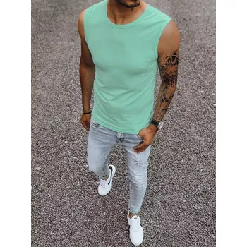 Pánské tílko Dstreet Pánské tílko Tekoahre pistáciová M RX4916 42549