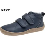 Barefoot kotníčkové boty BEDA PLAYFUL - NAVY (BFN 170060/W/M/NL), Beda Barefoot Velikost: 27