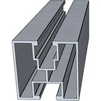Stavební profil Montážní profil Alu 2480mm 40x40mm