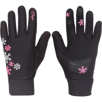 Sportovní chránič Etape Puzzle WS dětské rukavice černá-růžová velikost oblečení 13-14