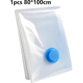Pytel na prádlo Cestovní vak na oblečení | vakuový pytel s odsáváním - 80x100cm