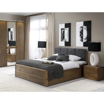 Postel Relax-postele.cz Atlanta 140x200 tmavě šedá