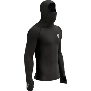 Běžecké oblečení Běžecká mikina Compressport 3D Thermo UltraLight Racing Hoodie Velikost textilu: L