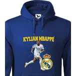 Pánská mikina Mbappé - Real Madrid, Barva Modrá, Velikost XL, Canvas Pánská mikina Bezvatriko.cz 2757
