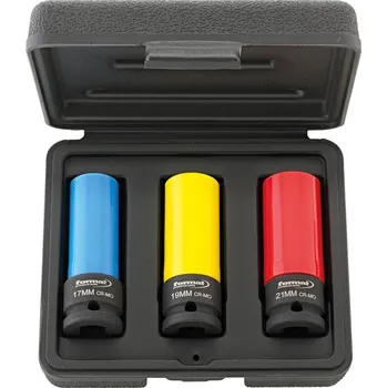 Gola sada Za tepla kovaný sada nástrčkových klíčů s plastovým pouzdrem 1/2" 3 ks format