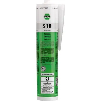stavební silikon ARECAL S18 silikonový tmel neutrální, šedý, 310 ml