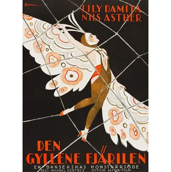 Plakát Plakát, Obraz - The Golden Butterfly, Ft. Lily Damita, 3602 Theatre Retro movie